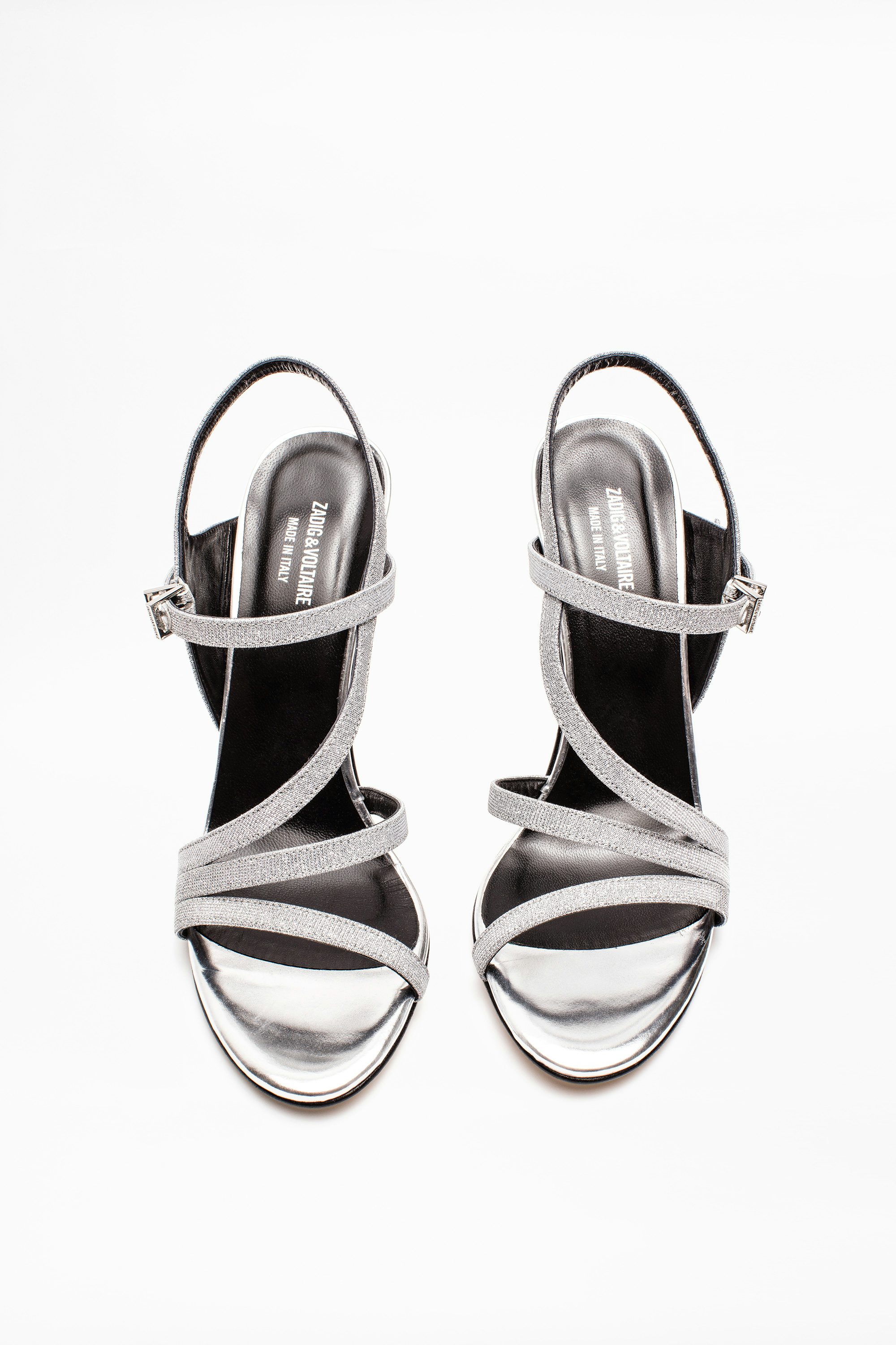 Marilyn Sandals - Leather heel sandals